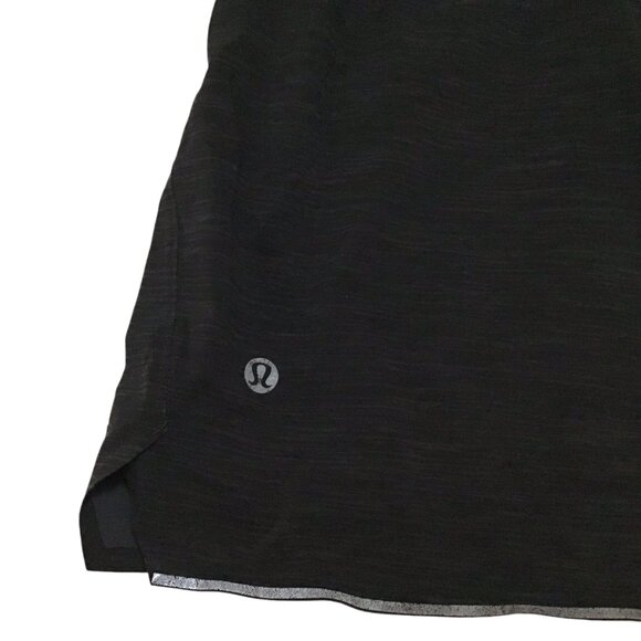 Lululemon Mens Sz XL Shorts Surge Running Short Black Lined 4" Inseam Unisex - Picture 2 of 4